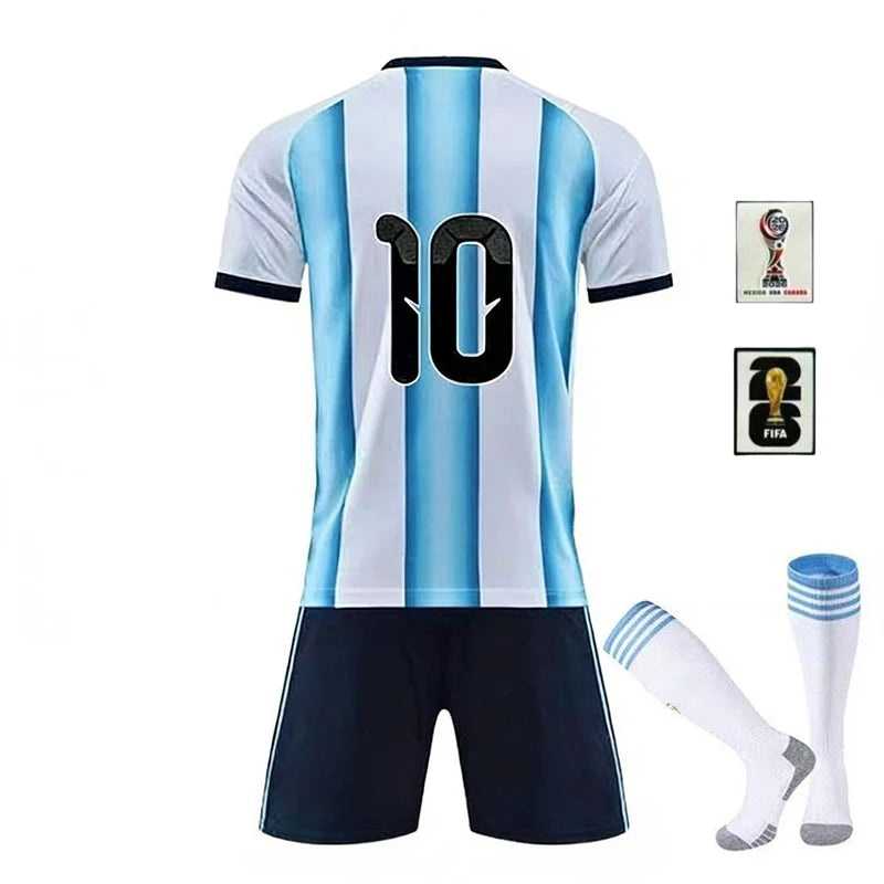 2026 Argentina  Soccer Jersey Football Jersey Custom Personalized Soccer Kit Breathable Football Shirt