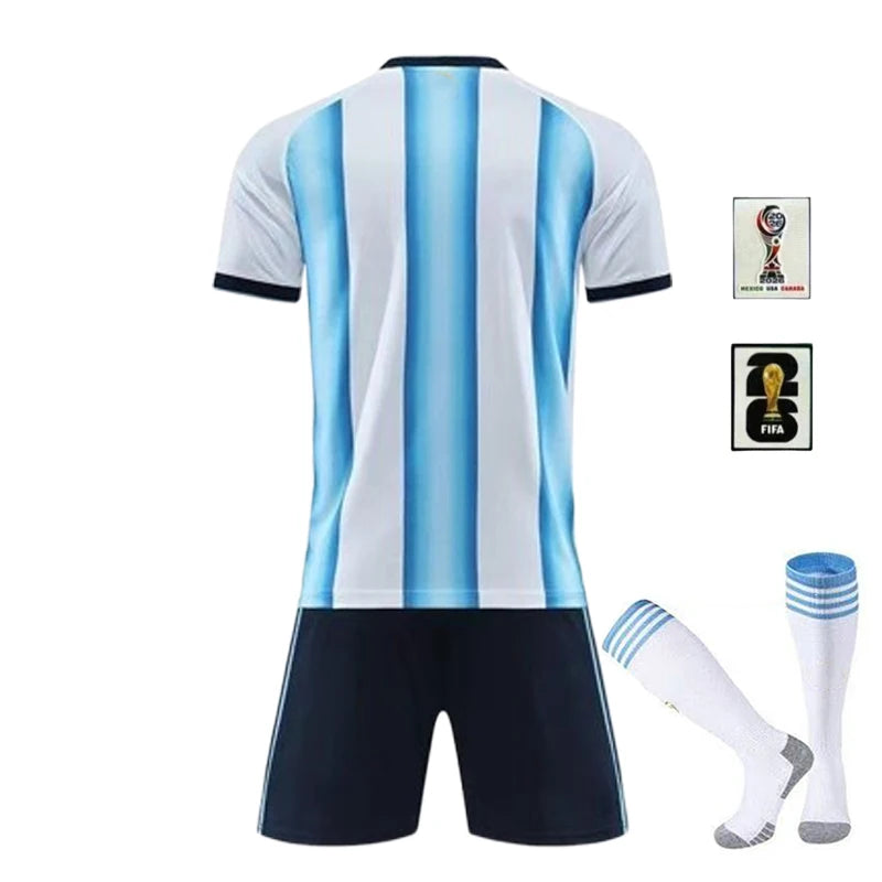 2026 Argentina  Soccer Jersey Football Jersey Custom Personalized Soccer Kit Breathable Football Shirt