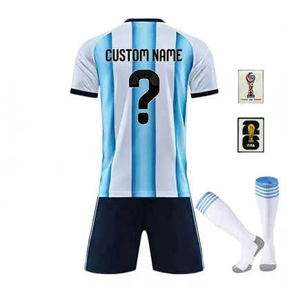 2026 Argentina  Soccer Jersey Football Jersey Custom Personalized Soccer Kit Breathable Football Shirt