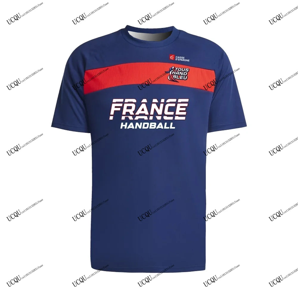 National Team N. Karabatic #13 2025-26 New Arrival Paris Handball France 3D Printed Jersey T-Shirt Adult KIDs Unisex Player KIT