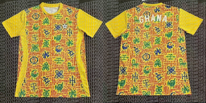 New Ghana Training Jersey, 3D Printed Football Fan Version, Men Women Summer Short Sleeve Quick-Dry Breathable Sports T-Shirt