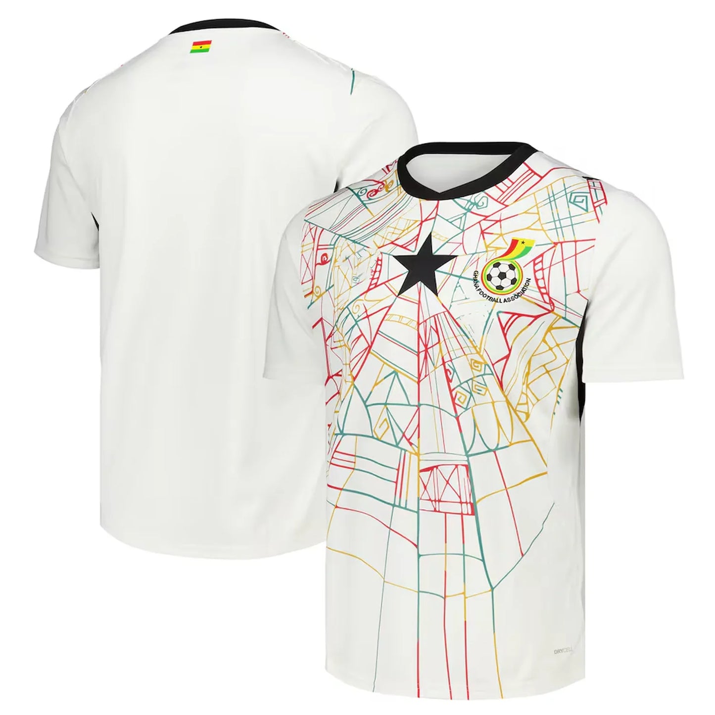 2026 New Breathable Summer Mens Soccer Fans Ghana Home Black Stars National Team Quick-Dry Football Shirt Soccer Jersey