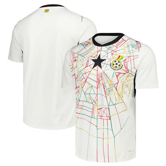 2026 New Breathable Summer Mens Soccer Fans Ghana Home Black Stars National Team Quick-Dry Football Shirt Soccer Jersey