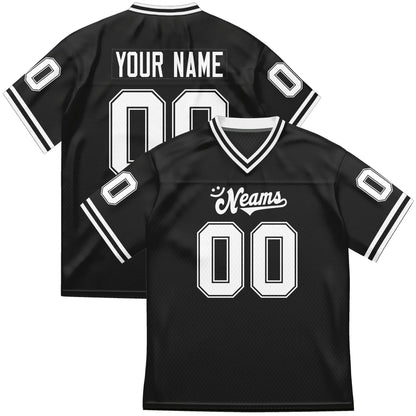 Custom Football Jersey Personalized Printed Name Number Team Uniform American Fans Gift for Adults Kids