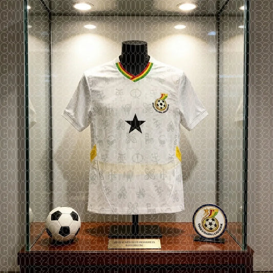 2026 Ghana Soccer Jersey | GFA Black Star Football Shirt.
