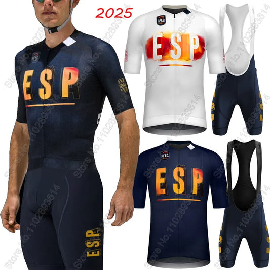 2025 Spain National Team Cycling Jersey Set Espana Flag Clothing Road Bike Shirts Suit Bicycle Bib Shorts MTB Wear Ropa